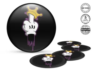 Wheel Stickers Metallic Radiant Thrust Prism